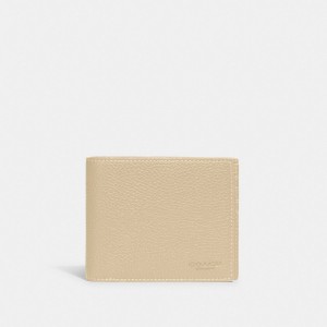 Coach 3 In 1 Wallet Erkek Cüzdanlar Beyaz | 20543JFUD