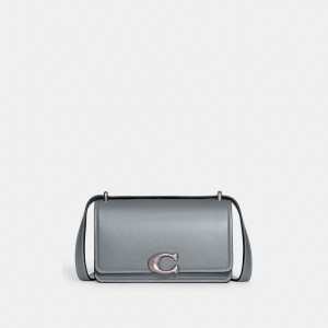 Coach Bandit Crossbody Bag Kadın Çapraz Askılı Çanta Gümüş Gri Mavi | 21358HBYP