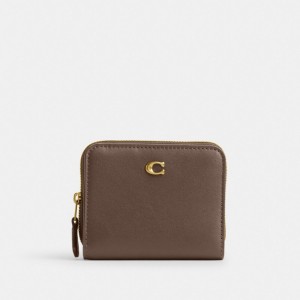 Coach Billfold Wallet Kadın Küçük Cüzdan Koyu Gri | 08396YCXO