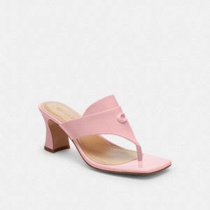 Coach Bree Sandal Kadın Sandalet Pembe | 60981UODF
