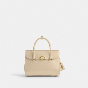 Coach Broome Carryall Bag Kadın El Çantası Beyaz | 23056QJST