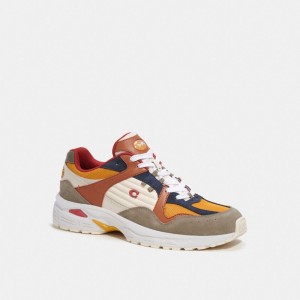 Coach C301 Sneaker Erkek Spor Ayakkabı Yeşil | 58916CDBP