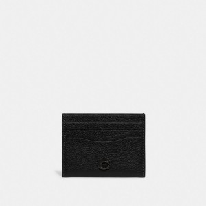 Coach Card Case Kadın Kart Kılıfı Siyah | 87391IECH