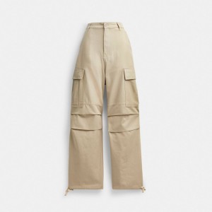 Coach Cargo Pants Kadın Pantolon Haki | 60139WKON
