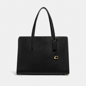 Coach Carter Carryall Bag Kadın El Çantası Siyah | 28073PAEO