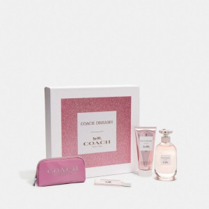Coach Dreams Eau De Parfum 4 Piece Gift Set Kadın Fragrance Renkli | 97142HUTS