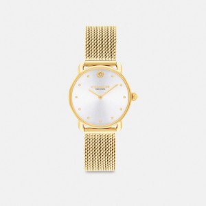 Coach Elliot Watch, 28 Mm Kadın Saat Altın | 42019IPWA