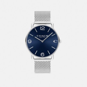 Coach Elliot Watch, 41 Mm Erkek Saat Gri Mavi | 79341ERHW