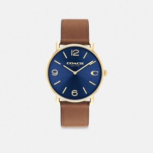 Coach Elliot Watch, 41 Mm Erkek Saat Lacivert | 78235FCTV