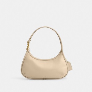 Coach Eve Shoulder Bag Kadın Omuz Çantası Beyaz | 01694ORLQ