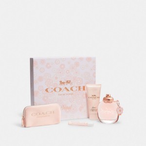 Coach Floral Eau De Parfum 4 Piece Gift Set Kadın Fragrance Renkli | 68753USMQ
