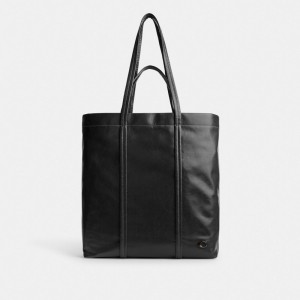 Coach Hall Tote Bag Kadın Tote Çanta Siyah | 30675UZNO