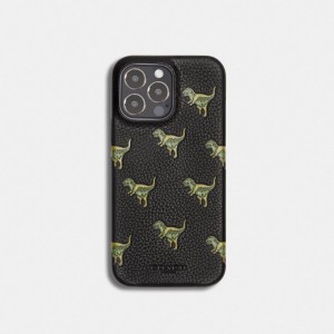 Coach Iphone 14 Pro Case With Rexy Kadın Seyahat Çantası Siyah | 38056BNFV