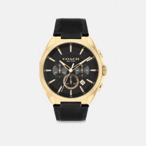 Coach Jackson Watch, 45 Mm Erkek Saat Siyah | 83762GHQR