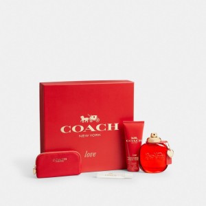 Coach Love Eau De Parfum 4 Piece Gift Set Kadın Fragrance Renkli | 57816DGPY