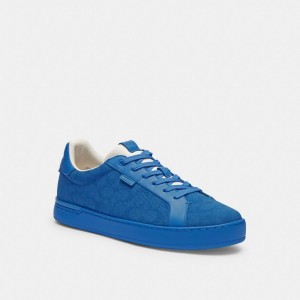 Coach Lowline Low Top Sneaker In Signature Canvas Erkek Spor Ayakkabı Renkli | 72419FMQX