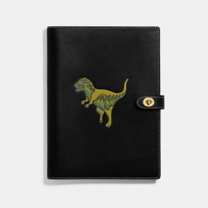 Coach Notebook With Rexy Kadın Seyahat Çantası Siyah | 76359QNPA