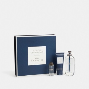 Coach Open Road Eau De Toilette 3 Piece Gift Set Erkek Fragrance Renkli | 86419HDYK