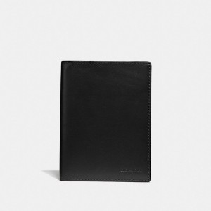 Coach Passport Case Kadın Seyahat Çantası Siyah | 20374WSNT