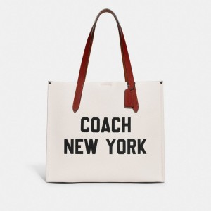 Coach Relay Tote Bag With Graphic Erkek Tote Çanta Renkli | 97140XGVI