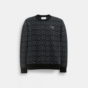 Coach Rexy Sweater Kadın Üstler Siyah | 07846UIBD