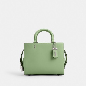 Coach Rogue Bag 25 Kadın Satchel Çanta Gümüş | 54613BDOW