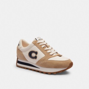 Coach Runner Sneaker Kadın Spor Ayakkabı Lacivert | 98260FQDU