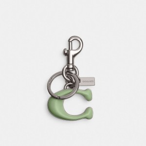 Coach Signature Bag Charm Kadın Takı Gümüş | 42083XFGE