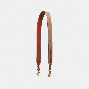 Coach Strap In Signature Canvas Kadın Takı Kırmızı | 10897JTLG