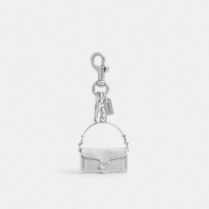Coach Tabby Bag Charm Kadın Takı Gümüş Gümüş | 17592BIAH