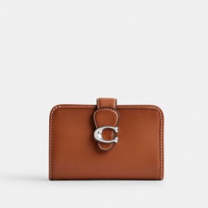 Coach Tabby Medium Wallet Kadın Büyük Cüzdan Gümüş | 36475XWFY