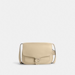 Coach Tabby Messenger Bag 40 Erkek Çapraz Askılı Çanta Beyaz | 34971ZVYO